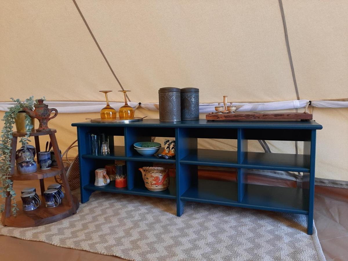 Glamping De Vrije Wind, Tentverhuur Houwerzijl Eksteriør bilde
