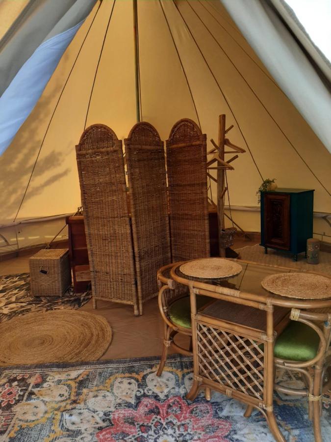 Glamping De Vrije Wind, Tentverhuur Houwerzijl Eksteriør bilde